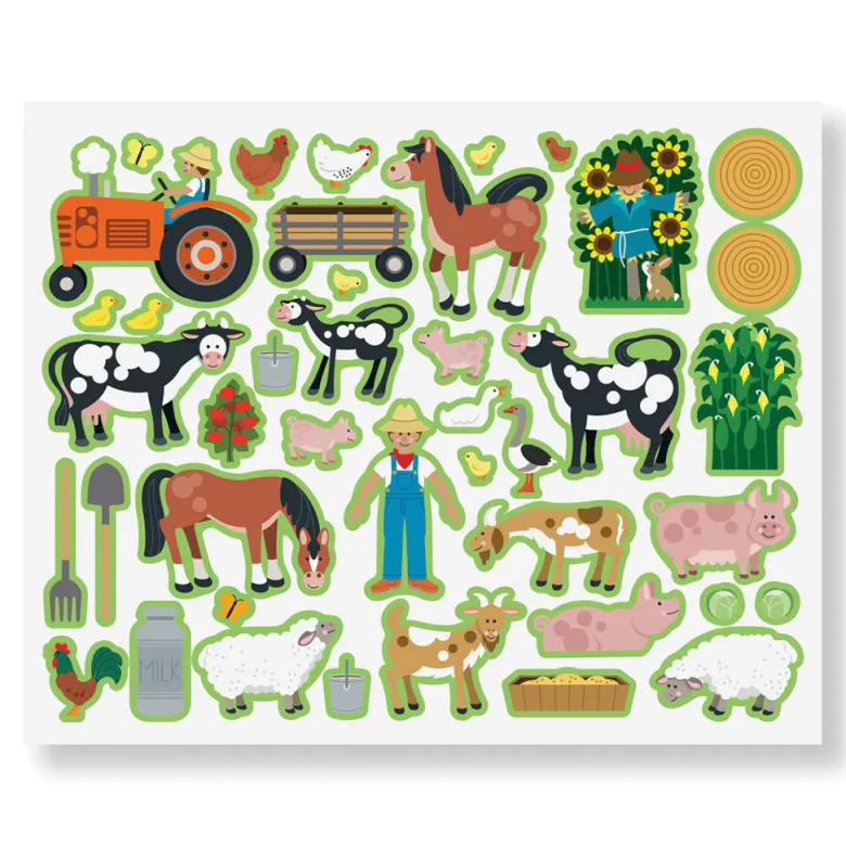 Foam Stickers, Reusable - My Habitat
