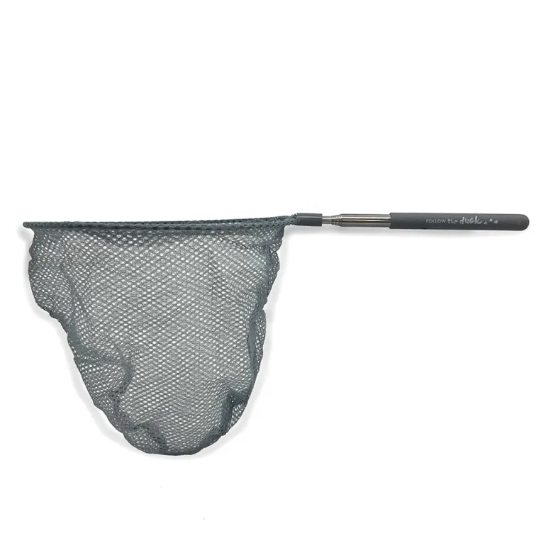 Follow the Duck, Telescopic Fishing Net - Anthracite Gray