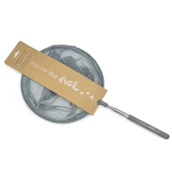 Follow the Duck, Telescopic Fishing Net - Anthracite Gray