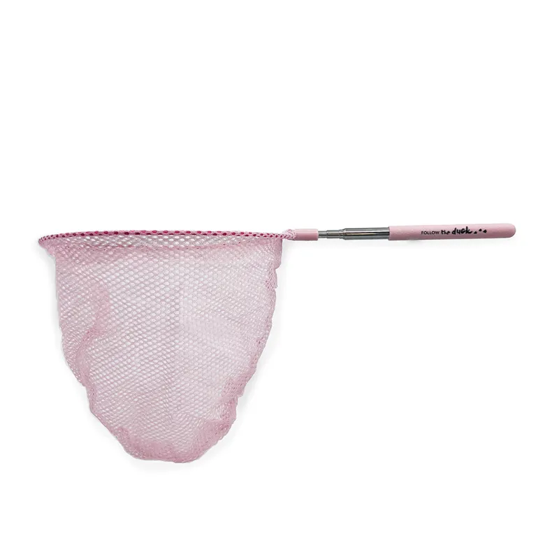 Follow the Duck, Telescopic Fishing Net - Soft Pink