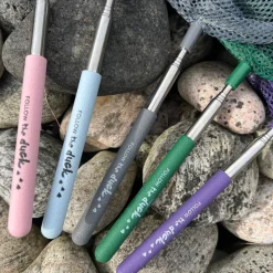 Follow the Duck, Telescopic Fishing Net - Soft Pink