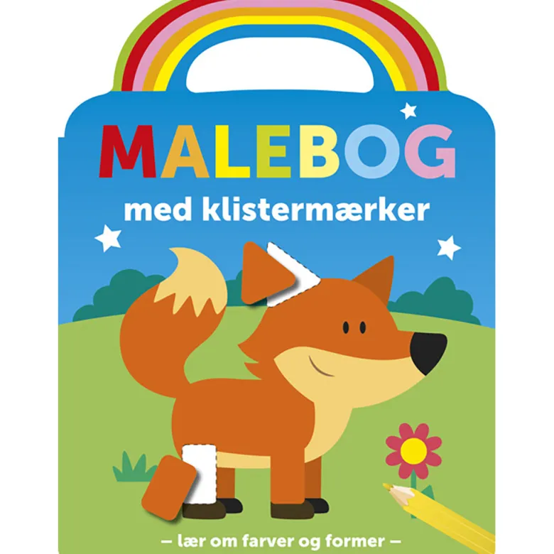 Forlaget Bolden, Sticker Coloring Book: Fox