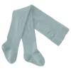 GoBabyGo Crawling Tights with Rubber Grips, Dusty Blue