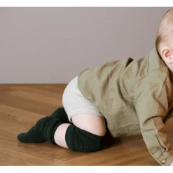 GoBabyGo Knee Pads with Non-Slip Grips, Forest Green