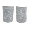 GoBabyGo Knee Protectors with Non-Slip Grips, Grey Melange