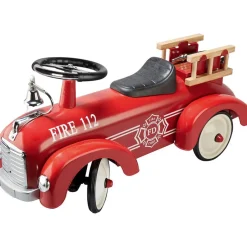 Goki Metal Ride-On Car, Fire Truck Edition