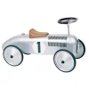Goki Ride-On Metal Racing Car - Silver