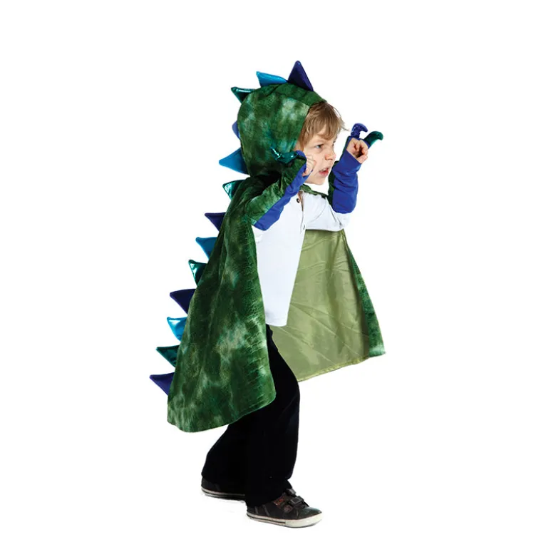 Great Pretenders Animal Costume, Dragon Cape with Claws - Size 5-6 Years