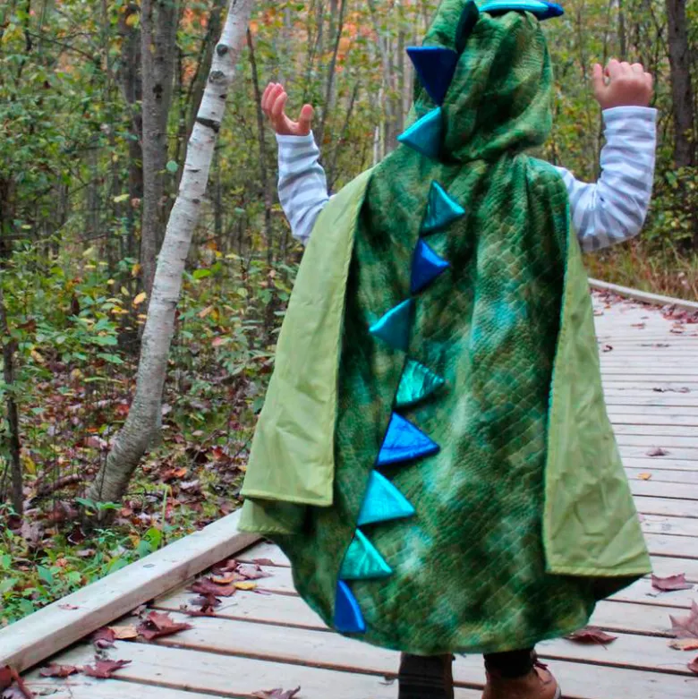 Great Pretenders Animal Costume, Dragon Cape with Claws - Size 5-6 Years