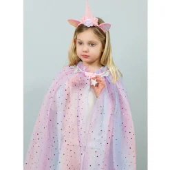 Great Pretenders Animal Costume, Unicorn Cape and Headband - Size 4-6 Years