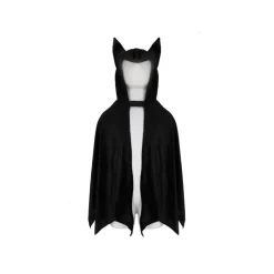Great Pretenders Costume, Bat Cape with Hood - Size 5-6 Years