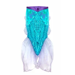 Great Pretenders Costume, Mermaid Skirt and Tiara in Purple/Turquoise – Ages 4-6