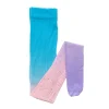 Great Pretenders Costume, Rhinestone Tights - Pink/Blue, Size 3-8 Years.