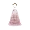 Great Pretenders costume, Christmas Tree Dress and Headband, blush – ages 2-4 and 4-6 years