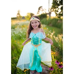 Great Pretenders Dress-Up, Princess Jasmin Costume – Ages 3-6