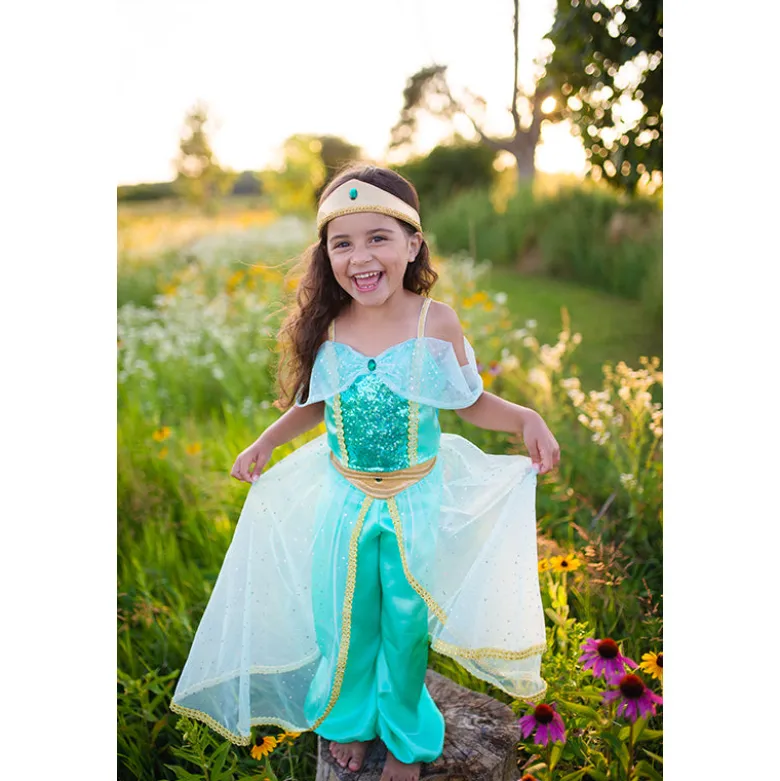 Great Pretenders Dress-Up, Princess Jasmin Costume – Ages 3-6