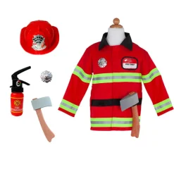 Great Pretenders Dress-Up, Firefighter with Accessories – Ages 3-6