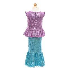 Great Pretenders Dress-Up Costume, Mermaid Skirt and Top, Sequins Sparkle - Size 5-6 Years
