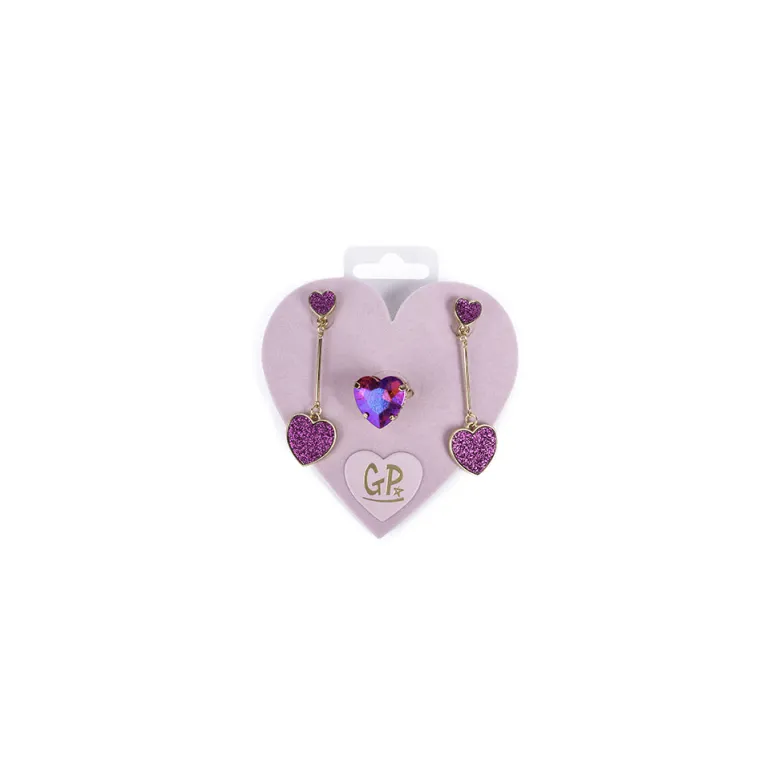 Great Pretenders Dress-Up Ring and Clip-On Earrings, My Favorite