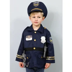 Great Pretenders Dress-Up Costume, Policeman with Hat and Accessories - Size 3-6 Years