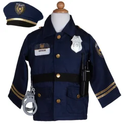 Great Pretenders Dress-Up Costume, Policeman with Hat and Accessories - Size 3-6 Years
