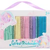 Great Pretenders Hair Elastics, 25 Pcs - Over the Rainbow