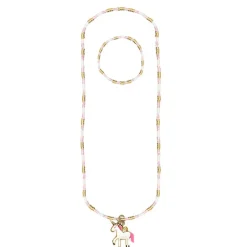 Great Pretenders Jewelry Set, Unicorn Necklace and Bracelet