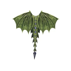 Great Pretenders Mask and Dragon Cape with Soft Wings - Size 4-6 Years