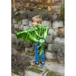 Great Pretenders Mask and Dragon Cape with Soft Wings - Size 4-6 Years