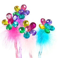 Great Pretenders Pen with Flower and Feather, Assorted Colours