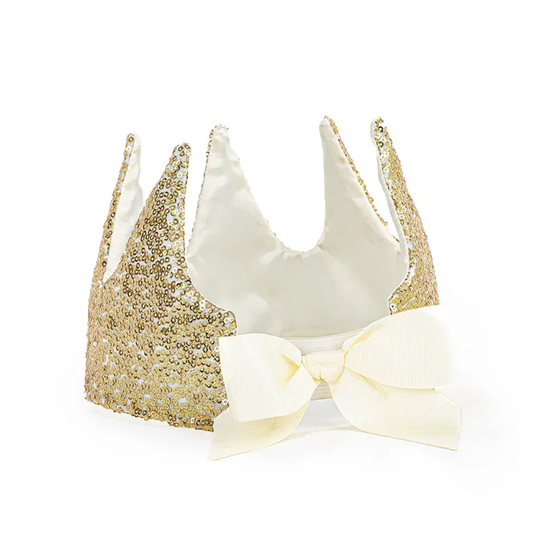 Great Pretenders Princess Crown, Gold Glitter