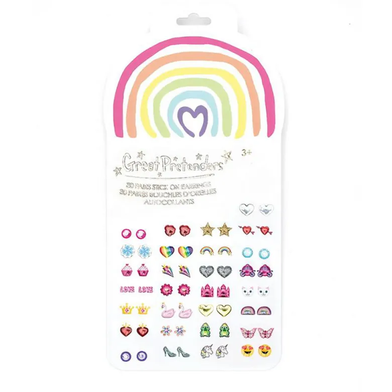 Great Pretenders, Rainbow Earring Stickers