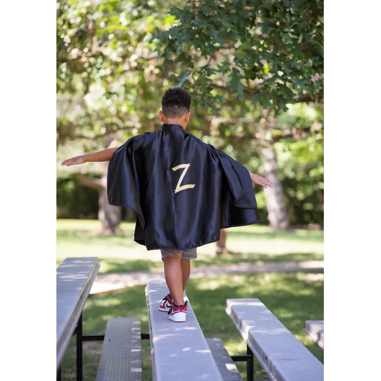 Great Pretenders Zorro Cape and Mask, - Size 5-6 Years