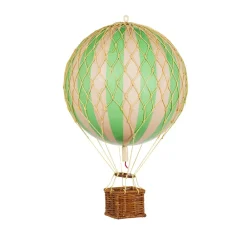 Green Hot Air Balloon - 18 cm