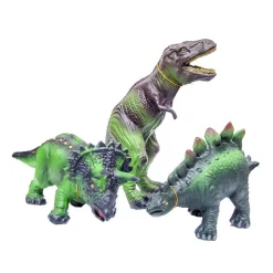 Green Rubber Toys Natural Rubber Animals, Dino