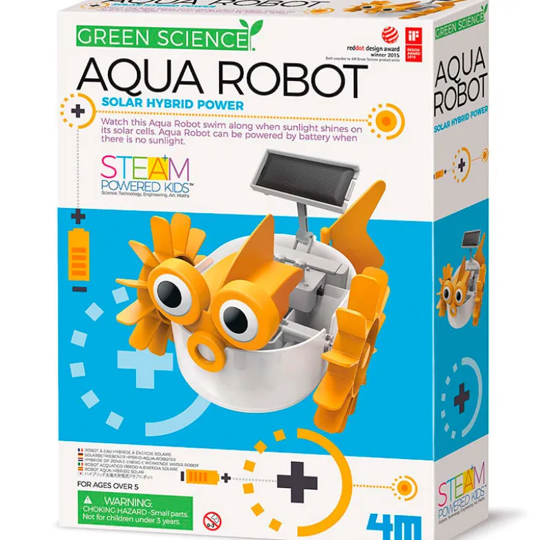 Green Science Experiment Set – Hybrid Solar Power – Aqua Robot