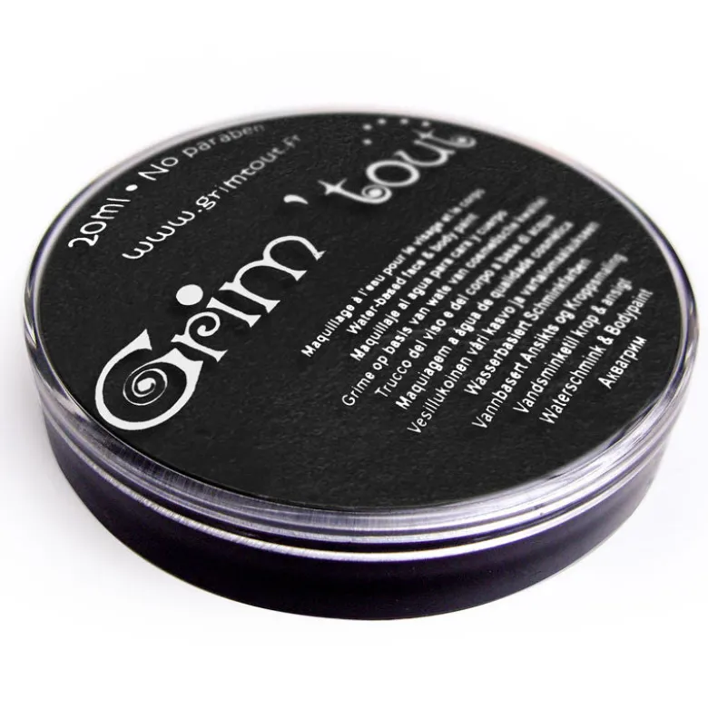 Grim Tout Face Paint, Black