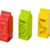 Haba Wooden Play Food, Juice Carton - Assorted Variants