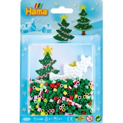 Hama Bead Pegboard Set, Midi, Christmas Tree + 450 Beads