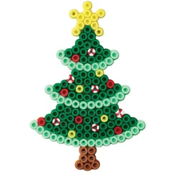 Hama Bead Pegboard Set, Midi, Christmas Tree + 450 Beads
