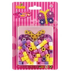 Hama Bead Set, Butterfly + 100 Beads