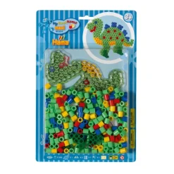 Hama Bead Set, Maxi - Dino + 250 Beads