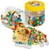Hama Maxi Beads and Bead Plate in Tub, Yellow - 400 Beads
