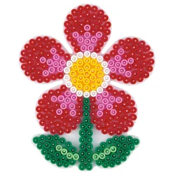 Hama Midi Bead Pegboard, Large Flower