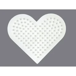 Hama Midi Bead Pegboard, Small Heart