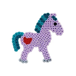 Hama Midi Group Pack, 4 Pegboards + 3000 Beads - Princess and Horse