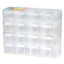 Hama Midi, Large Storage Box with 16 Compartments and Midi Beads