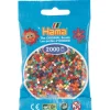 Hama Mini Beads in Bag, Mix - 2000 pcs