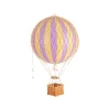 Hot Air Balloon, Lavender - 18 cm