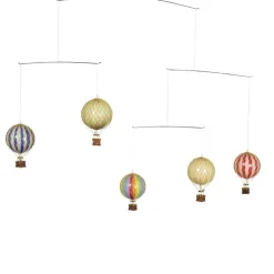 Hot Air Balloon Mobile in Bright Colors